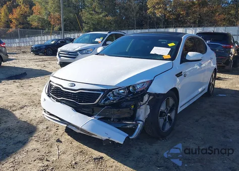 2013 Kia Optima Hybrid Ex из США, поврежденный, VIN KNAGM4AD5D5039779